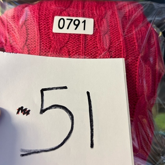 Inked & Faded Y2K Cable Knit Babydoll Pink women’s Size M V-Neck Old money VTG - Picture 10 of 10